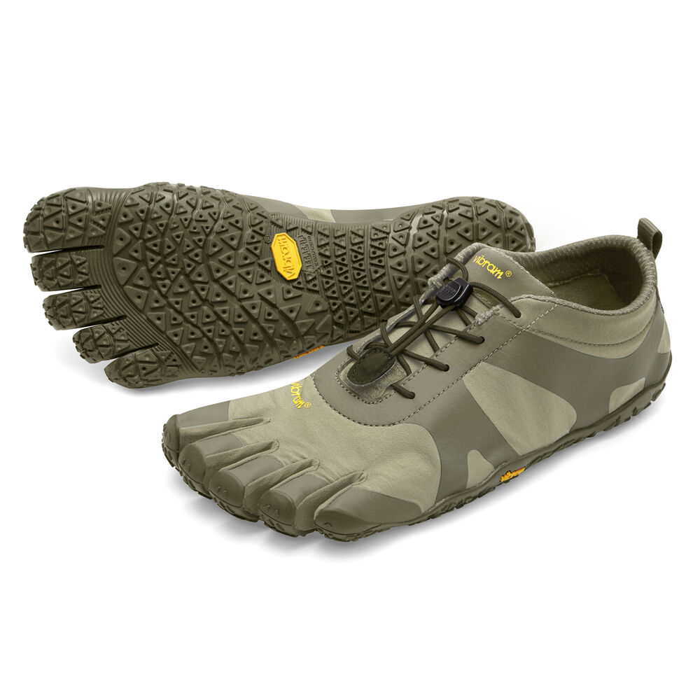 Vibram Fivefingers V-Alpha Womens Training Shoes Green/Khaki Australia (FHJ950623)